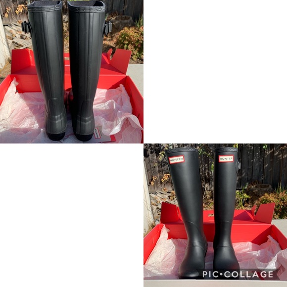 Hunter tall rain boots - Picture 7 of 8